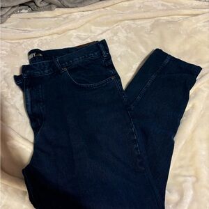 Dark Blue Denim Jeans
